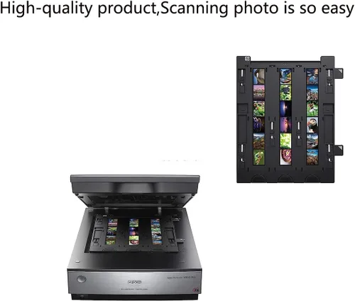 Vista 4 de Soporte actualizado de 1.378 in para foto negativa, guía de película para EPSON V700 V750 V800 V850 4990