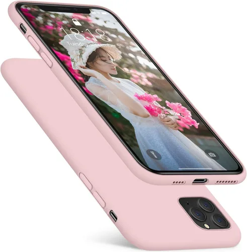 Vista 8 de DTTO Funda compatible con iPhone 11 Pro Max, funda de silicona [protección mejorada de cámara y pantalla] con cojín de rejilla de panal para iPhone