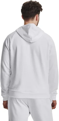 Vista 2 de Under Armour Rival - Sudadera ajustada de vellón con capucha, para hombre