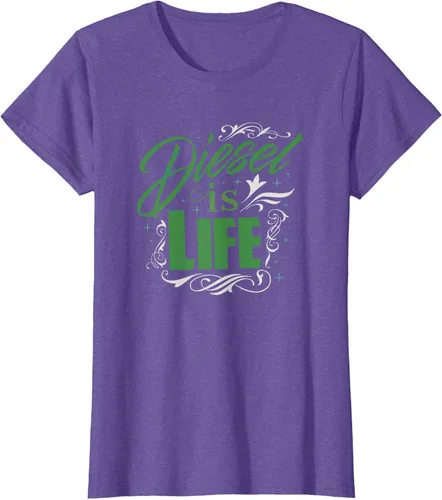 Vista 17 de Diesel is Life Roll Coal Diesels Truckers Smoke Camiseta Negro