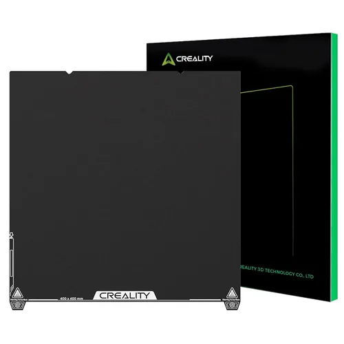 Vista 8 de Placa de construcción Creality Ender 3 V3 SE de 235x235mm con revestimiento de resina epoxi de doble cara, placa de cama de acero de resorte