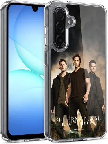 Vista 29 de Head Case Designs Supernatural Sam, Dean & Castiel Key Art - Funda de gel con licencia oficial [protección de grado militar] compatible con Google