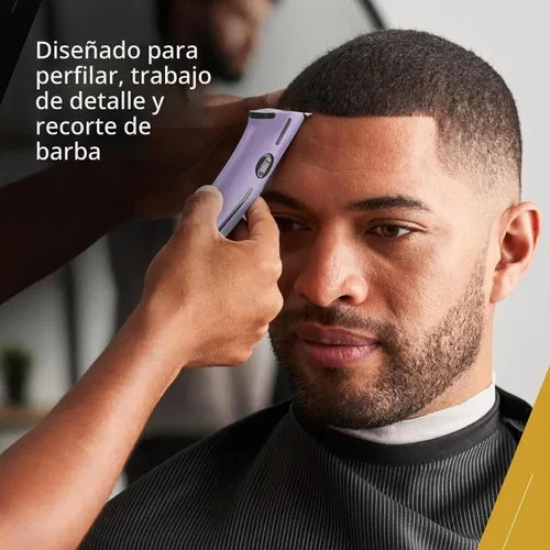 Vista 3 de Wahl Professional Sterling Mag - Batería de iones de litio con motor giratorio inalámbrico Lightweight Ultra Quiet Trimmer for Hair, Beard & Neck