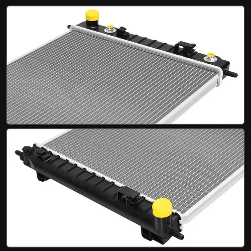 Vista 50 de DWVO Radiador compatible con Toyota RAV4 L4 2.0L 2.4L CU2403 2001 2002 2003 2004 2005