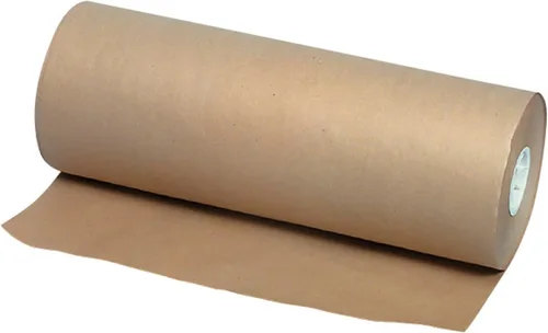 Vista 9 de School Smart Rollo de papel kraft de carnicero, 50 libras, 24 pulgadas x 1000 pies, marrón