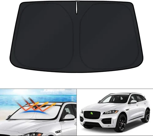 Vista 44 de KUST Parasol para parabrisas para BMW X1 F48 2016, 2017, 2018, 2019, 2020, 2021, 2022, accesorios de ajuste personalizado, parasol plegable