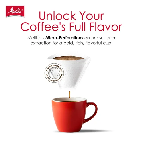 Vista 5 de Filtros de café en forma de cono, de Melitta