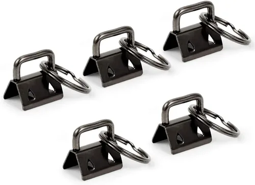 Vista 20 de SPEEDWOX Accesorios para llavero con anillo dividido, juego de correas para manualidades