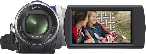 Vista 2 de Sony HDR-CX210 Alta Definición Handycam 5.3 MP Videocámara con zoom óptico 25x (azul) (modelo 2012)