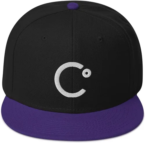 Vista 15 de Celsius Cryptocurrency Logo Hat (Gorra Snapback de mezcla de lana bordada)