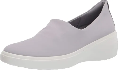 Vista 4 de ECCO Suave 7 cuña sin cordones negro textil