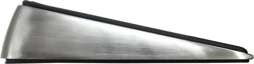 Vista 2 de Shepherd Hardware 3314 Cuña de puerta de níquel satinado con agarre de base de goma antideslizante