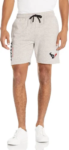 Vista 3 de FOCO NFL Mens NFL Team Logo Gray Wordmark Fleece Shorts