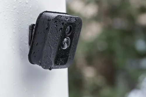 Vista 2 de Protected by Blink - Calcomanías de seguridad para ventanas, paquete de 3