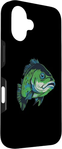 Vista 3 de iPhone 16 Small Mouth Cool Large Fisherman - Spotted Bass Fishing Case