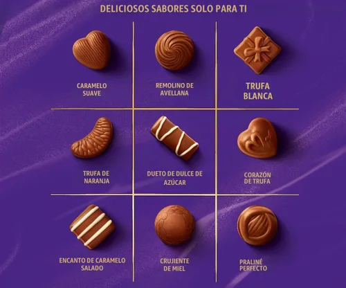 Vista 2 de Cadbury Bandeja de leche 11.01 oz (paquete de 1)