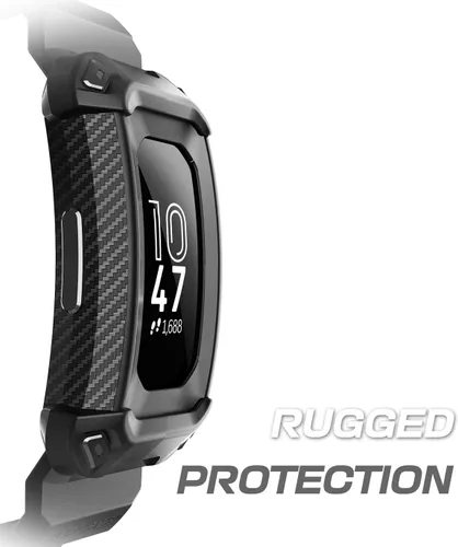 Vista 2 de SUPCASE Unicorn Beetle Pro Series - Correas de repuesto para Fitbit Inspire y Fitbit Inspire Hr con funda protectora resistente integrada