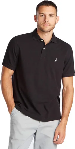 Vista 181 de Nautica playera polo clásica de mangas cortas, color sólido, para hombre
