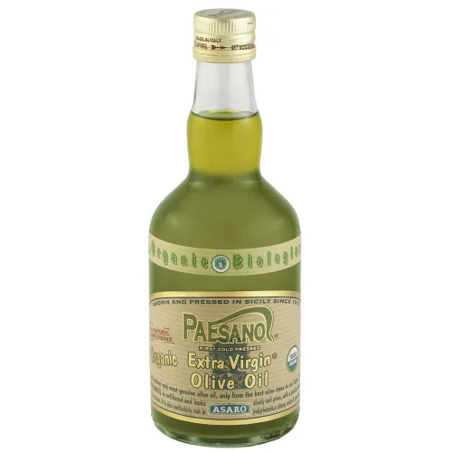 Vista 10 de Aceite de oliva Paesano extra virgen, sin filtrar, 34 onzas.
