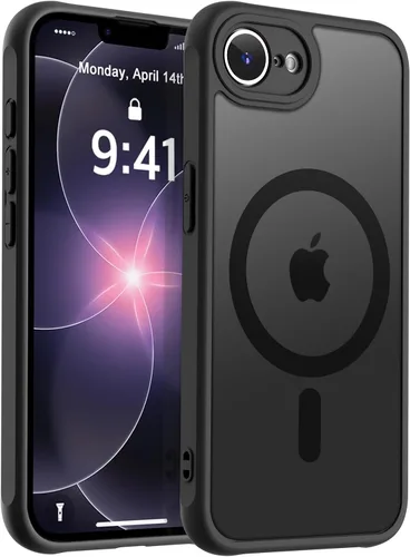 Vista 58 de MOCCA - Funda magnética resistente para iPhone XR de 6.1 pulgadas, compatible con MagSafe, funda con protección contra caídas de grado militar