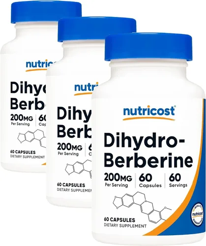 Vista 6 de Nutricost Cápsulas de dihidroberberina (200 mg, 60 cápsulas)