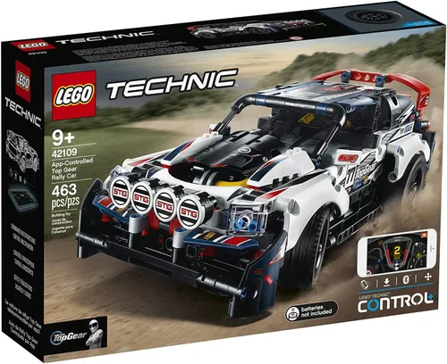Vista 3 de LEGO Technic 42109 Top Gear - Kit de construcción de juguete de carreras controlado por aplicación (463 piezas)