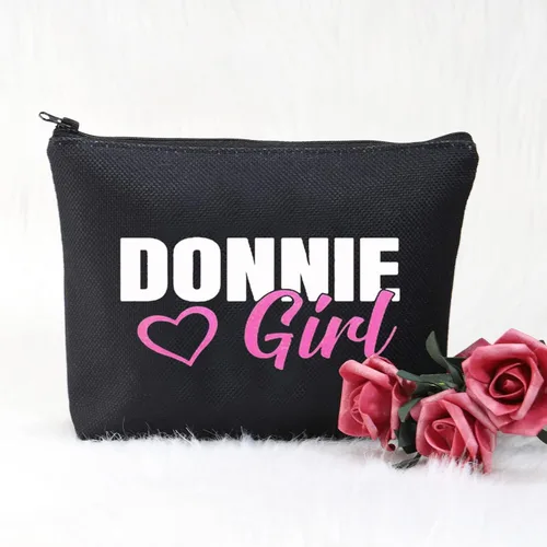 Vista 4 de POFULL Amante de la Música Regalo Banda de Música Mercancía Novedad Niño Grupo Cosméticos Bolsa Músi, Don chica