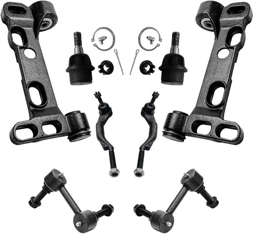 Vista 169 de Detroit Axle - Kit de suspensión frontal de 8 piezas para Chevy Silverado
