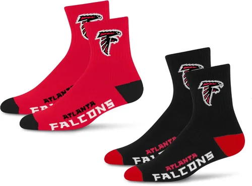 Vista 14 de For Bare Feet Calcetines quarter NFL unisex para adultos