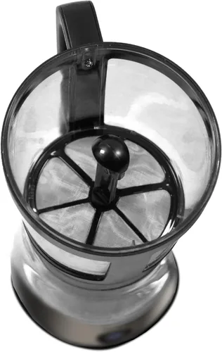 Vista 9 de SOLAC SIPHON BREWER - Cafetera al vacío 3 en 1, cafetera de té y caldera de agua, acero inoxidable cepillado y negro, 30 onzas