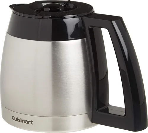 Vista 2 de Cuisinart DCG-600RC - Jarra térmica de repuesto de 10 tazas con tapa, compatible con cafeteras Cuisinart de acero inoxidable