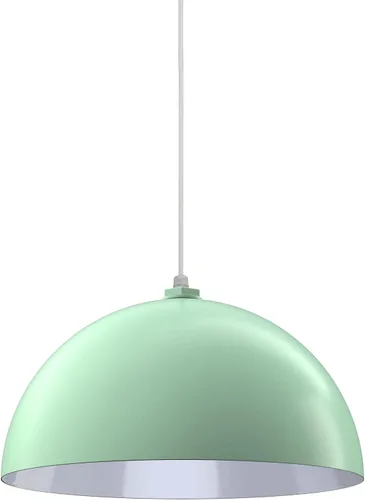 Vista 77 de Steel Lighting Co. Melrose - Lámpara colgante Montada en el techo Cúpula redonda de 18 pulgadas Estilo moderno contemporáneo de granja