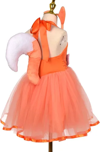 Vista 3 de AWIBMK Disfraz de reno de tigre con temática de safari para niñas pequeñas, vestido tutú con orejas y diadema y cola para Halloween y cosplay