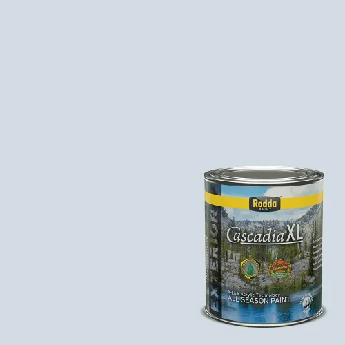 Vista 39 de Rodda Paint CASCADIA XL - Pintura satinada e imprimación para exteriores en uno, cuarto de galón, idea abstracta