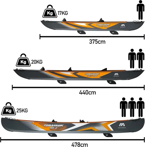 Vista 4 de Aqua Marina - Kayak Tomahawk