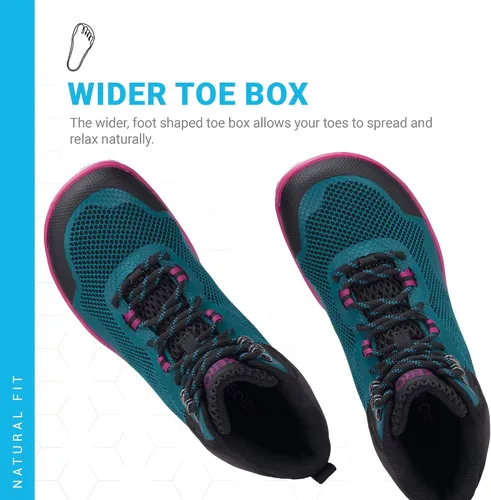 Vista 2 de Xero Shoes Scrambler Mid - Botas de senderismo ligeras y transpirables para mujer