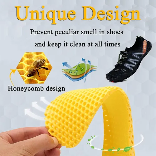Vista 4 de Zapatos acuáticos para hombre y mujer, descalzos, para exteriores, para playa, natación, piscina, río, secado rápido, navegación, pesca, buceo