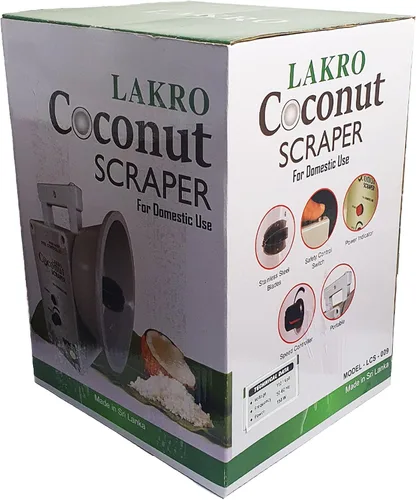 Vista 6 de Lakro® Raspador eléctrico doméstico del coco (Modelo LCS-009)