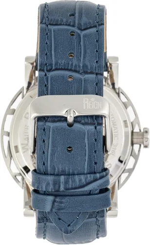 Vista 2 de Reign REIRN3702 Reign Starvos Reloj Automático Correa PlataN, marino, Moderno