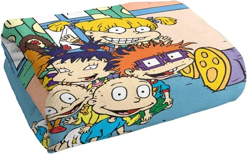 Vista 3 de LOGOVISION Rugrats - Toalla de playa, 30 x 60 pulgadas, toalla de playa Rugrats Character Group