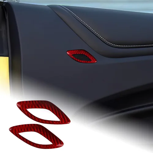 Vista 13 de AIRSPEED Paneles de Puerta de Automóvil de Fibra de Carbono Real Cubierta Moldura Interior para Chevrolet Camaro 2016 2017 2018 2019 2020 2021 2022