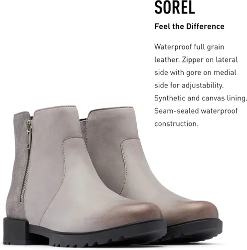 Vista 3 de SOREL Botas impermeables Emelie II con cremallera para mujer