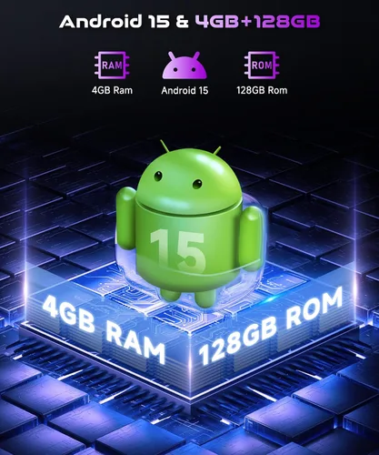 Vista 13 de podofo Radio de coche Android 15 4G+128G para Suzuki Swift 2011-2015