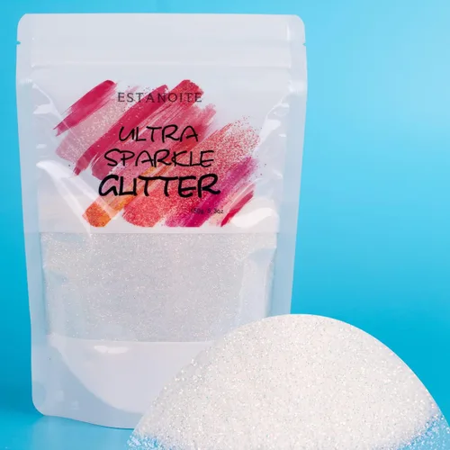 Vista 14 de Purpurina extrafina de 5.29 oz, polvo holográfico de purpurina ultrafina para resina, vasos, maquillaje, cara, ojos, cabello, cuerpo, manualidades