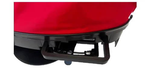 Vista 6 de EarthWay 2750 25lb Nylon Bag Seeder/Spread with Comfortable Cross Shoulder Strap, Red with Accurate Placement with Side Spread Control and Spring