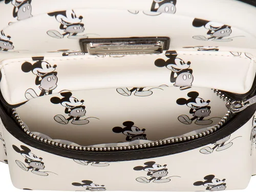 Vista 7 de Loungefly Disney Mickey Mouse Mini Mochila Multi Bolsillo
