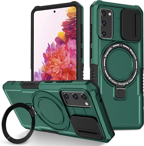 Vista 42 de Funda magnética para Samsung Galaxy Note 20 Ultra, soporte para teléfono, funda protectora mate a prueba de golpes, funda protectora para teléfono