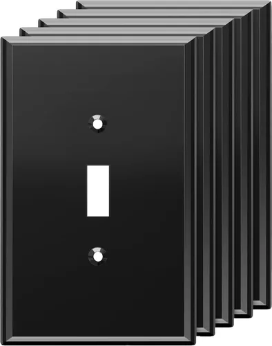 Vista 34 de LIDER - Placa de pared reflectante para interruptor de palanca, de gran tamaño, 1 banda, acrílico Dorado
