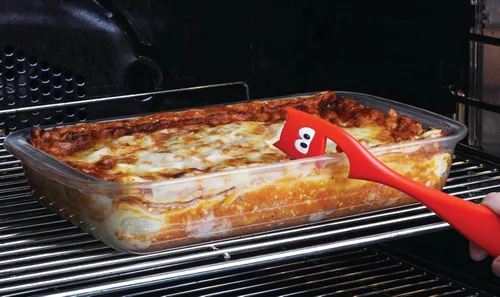 Vista 2 de Suplemento para sacar cosas del horno, A, Rojo