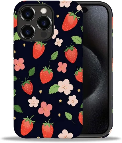 Vista 17 de CARLOCA Funda compatible con iPhone 15 Pro Max, funda protectora de gato en A para iPhone 15 Pro Max, TPU suave + PC duro 2 en 1, funda protectora